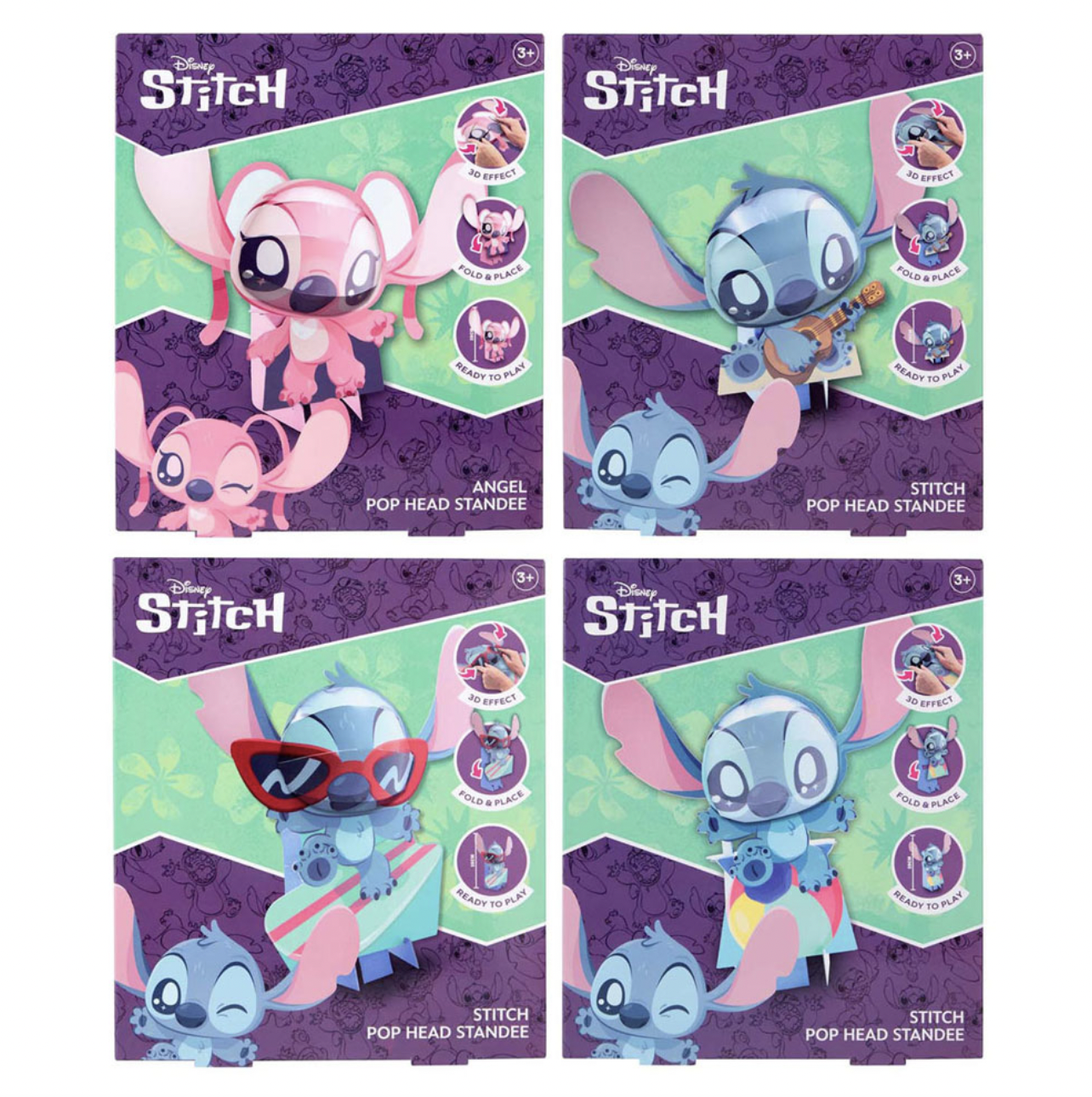 Stitch | Vouw je eigen Stitch 3D Figuur Karton