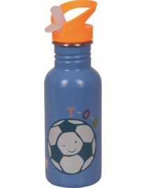 Spiegelburg  | drinkfles RVS voetbal
