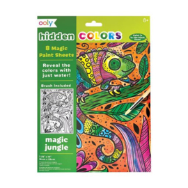 Ooly | kleurboek hidden colors magic jungle