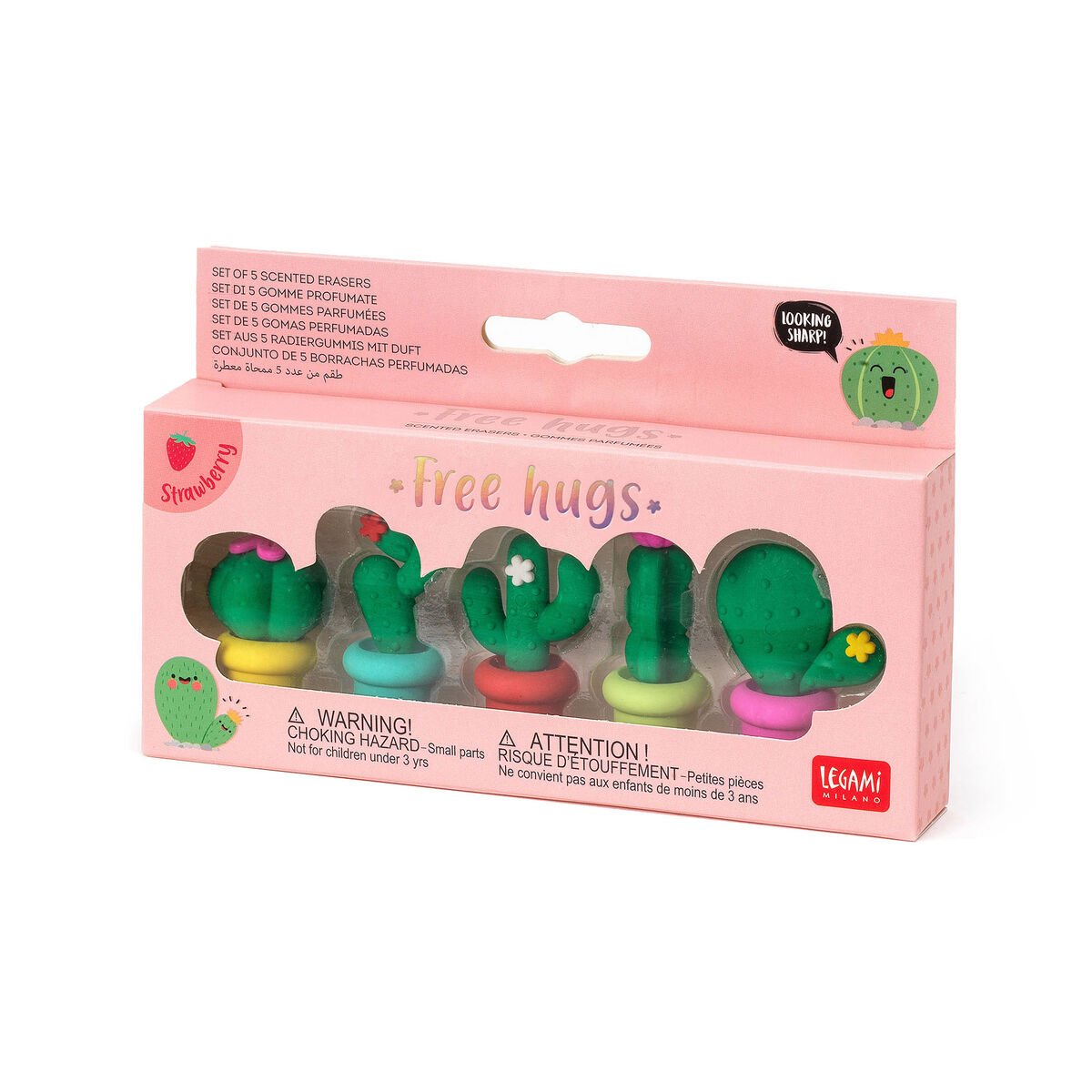 Legami | Free hug erasers