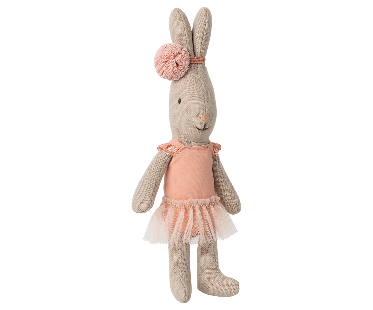 Maileg | Rabbit, Micro - Ballet suit and skirt rose