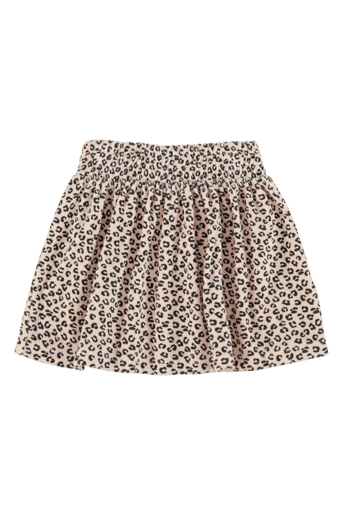 Piupiuchick | Short skirt | Pale pink w/ animal print
