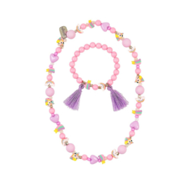 Souza | Ketting en armband set  Eenhoorn