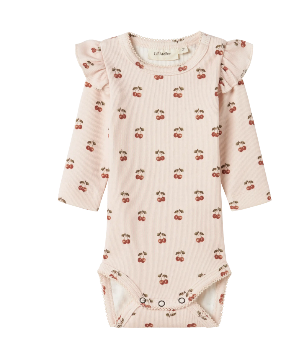 Lil Atelier | Eve LS slim body cherry