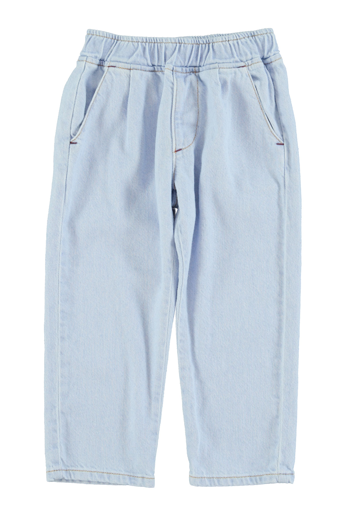 Piupiuchick |Trousers | Light blue soft denim