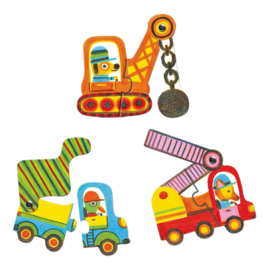 Djeco | duo puzzel articulo vehicles