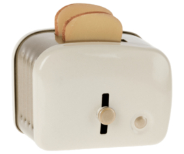 Maileg | MINIATURE TOASTER WITH BREAD - OFF-WHITE