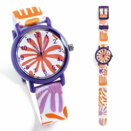 Djeco | horloge bloemen