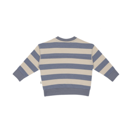 House of Jamie | baby boys sweater chalk blue stripes