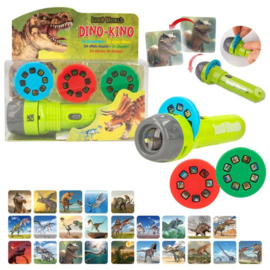 Dino World  | Zaklamp met plaatjes