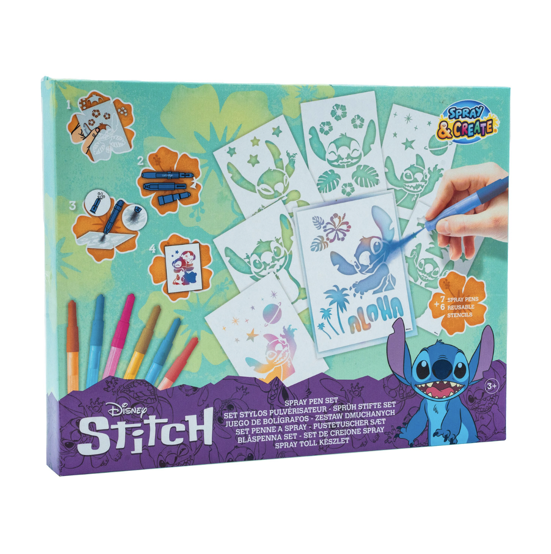 Stitch | blaaspenen set