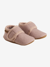 Enfant | baby wool slofjes bark