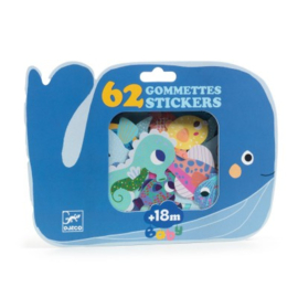 Djeco | stickers herbruikbaar zeedieren