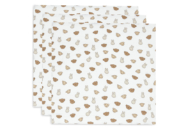 Jollein | hydrofiele doek miffy and friends  70x70 (3-pack)