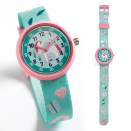 Djeco | horloge paard