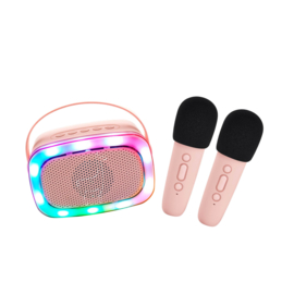 Lalarma | karaokeset roze 2 microfoons
