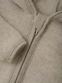 Enfant | Jacket wool fleece  camel melange