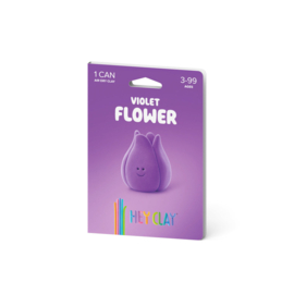 Hey Clay | violet flower 1 can