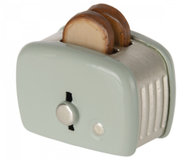 Maileg | MINIATURE TOASTER WITH BREAD  green