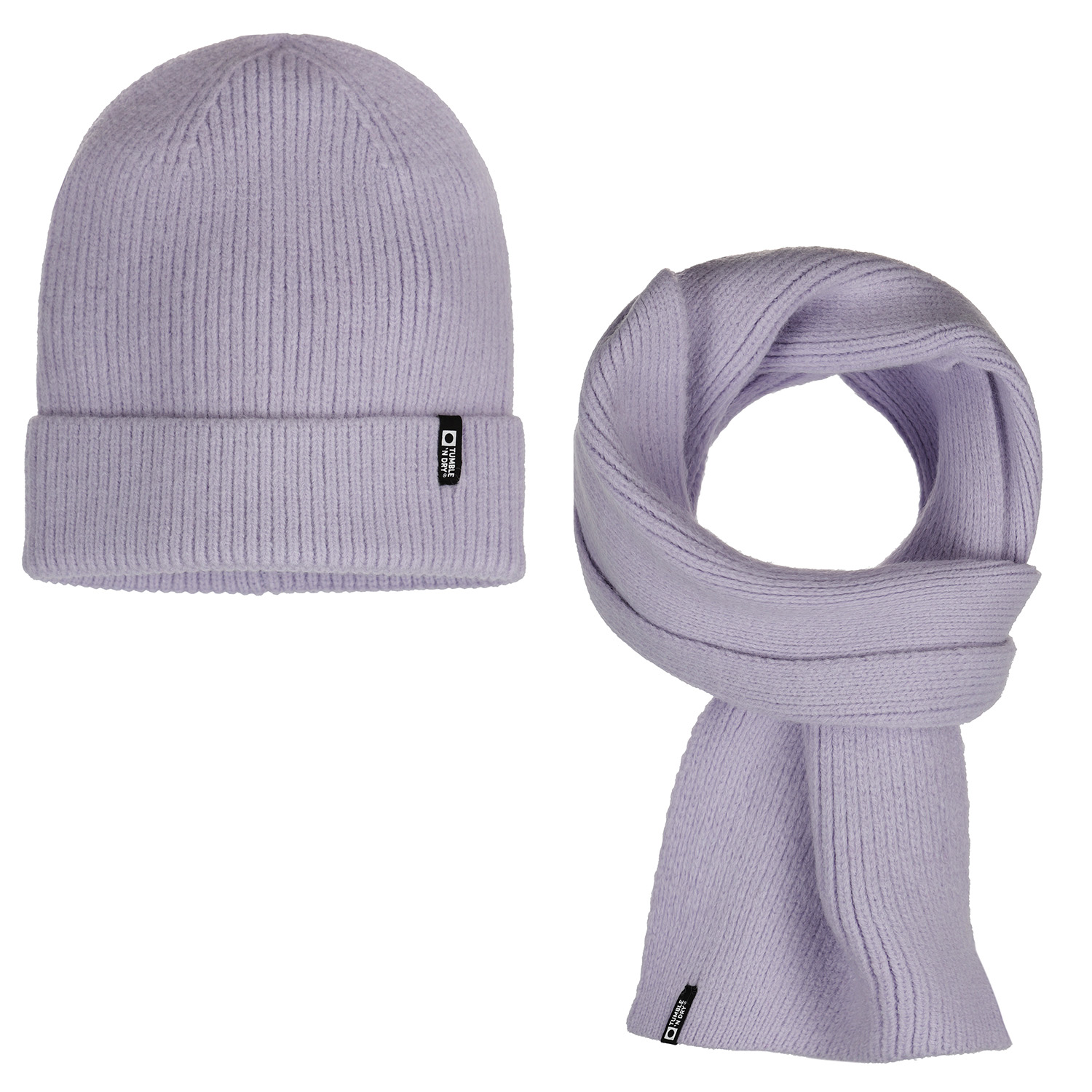 Tumble n dry  | Sjaal en muts lila S/M
