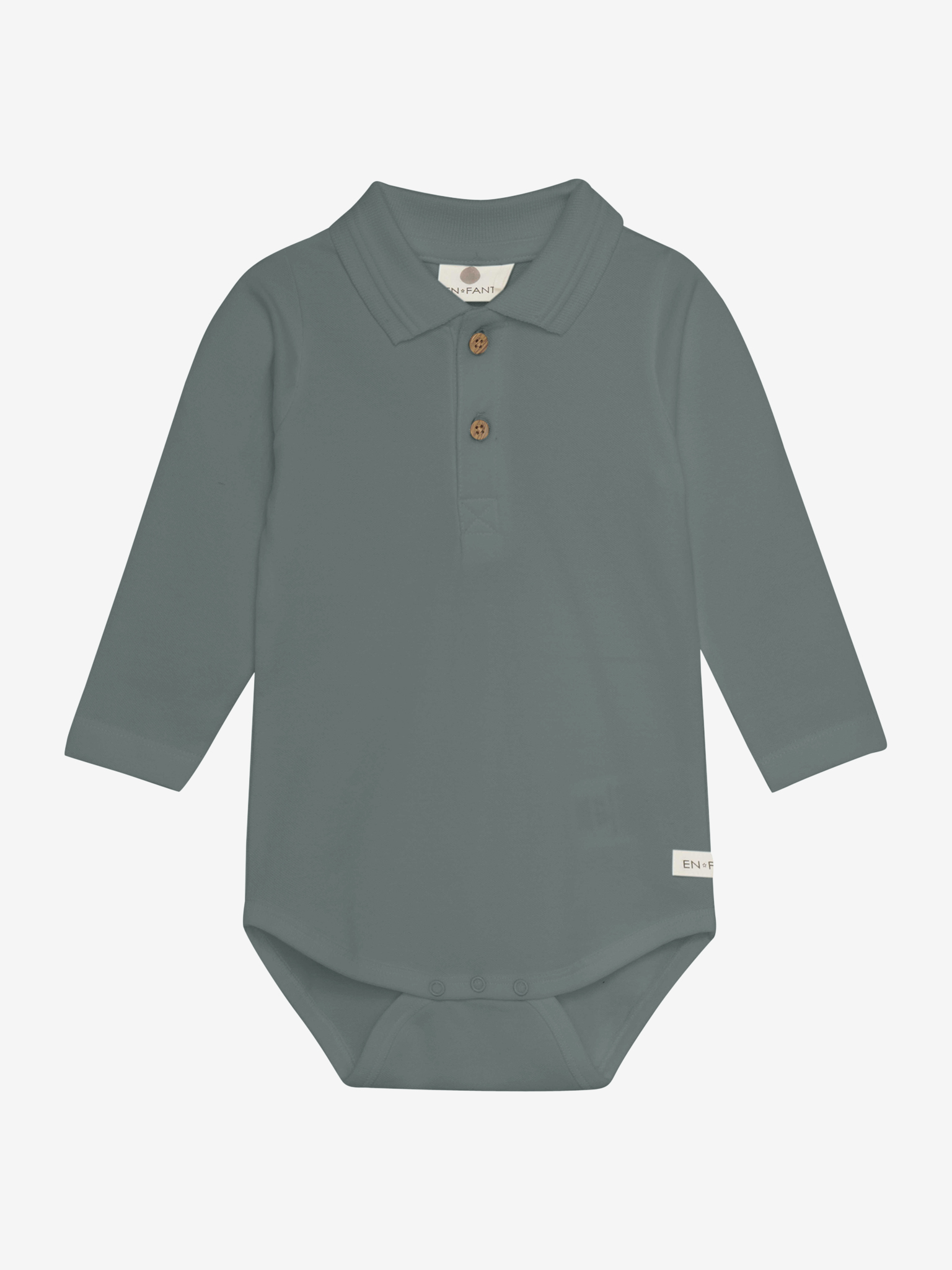 Enfant | polo romper Balsam Green