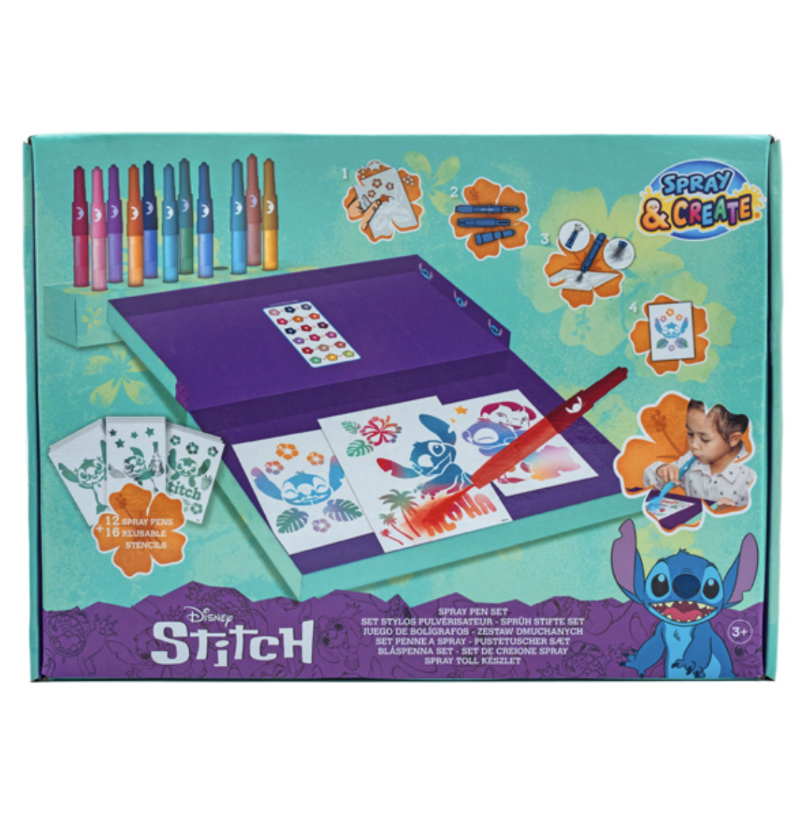 Stitch | blaaspenen set deluxe