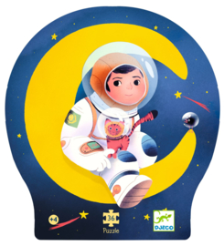 Djeco | puzzel een astronaut op de maan