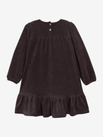 Enfant | dress velours raisin