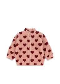 Konges Sløjd | Jody teddy jacket coeur mellow