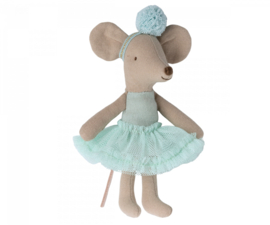 Maileg | ballerina mouse, little sister mint