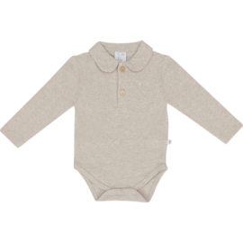 Klein | romper met kraag beige melange