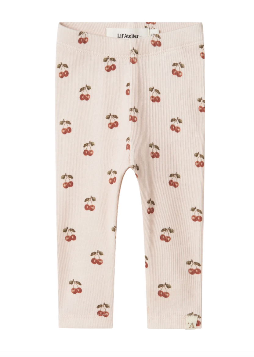 Lil Atelier | Elf slim legging cherry