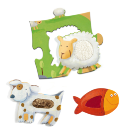 Djeco | puzzel tactile farm