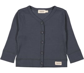 MarMar | vestje cardigan LS modal blue