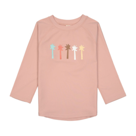 Lässig | UV shirt palmen roze
