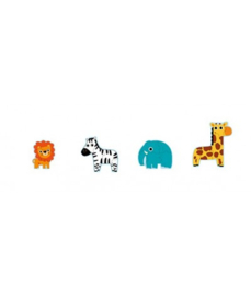 Djeco | jungle puzzel dieren