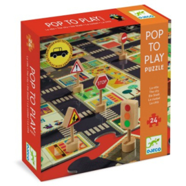 Djeco | pop to play puzzel the city