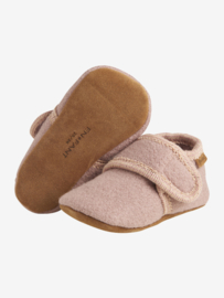 Enfant | baby wool slofjes bark