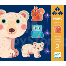 Djeco | dieren in het bos puzzel
