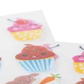 Ooly | stickers happy cupcakes