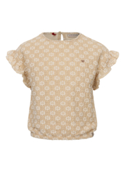 Looxs | Lace top  biscuit