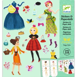 Djeco | aankleed stickers Massive fashion