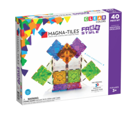 Magna Tiles | clear colors 40 stuks freestyleset