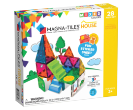 Magna Tiles | clear colors house set 28 stuks