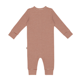 House of Jamie | button jumpsuit stripe red