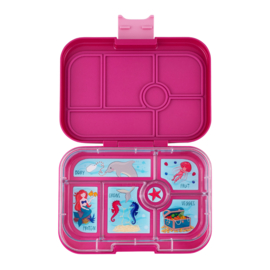 Yumbox | panino broodtrommel 6 - vaks  - Malibu  Purple - Mermaid  tray