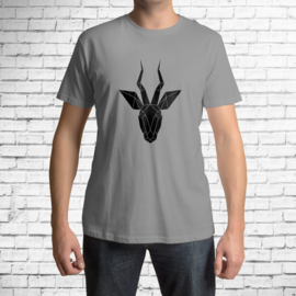 Geometric Antelope - Full - zwart