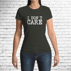 Sarcasm - Don't Care - wit