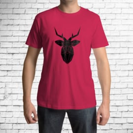 Geometric Deer - Full - zwart