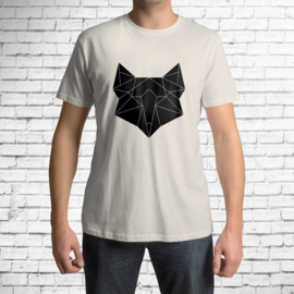 Geometric Fox - Full - zwart